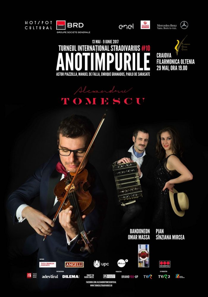 Alexandru Tomescu Turneu International Stradivarius Anotimpurile Astor Piazzola - Craiova 2017
